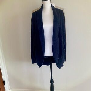 Barefoot Dreams CozyChic Lite Black Cardigan